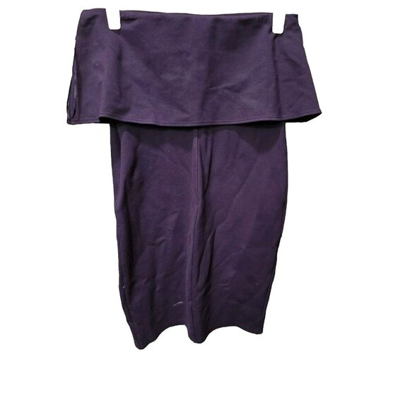 Gianni Bini dress M Medium Midi Navy Blue Sleeveless Sleek Business Skirt - Picture 4 of 12